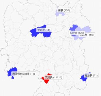 地图展示数据